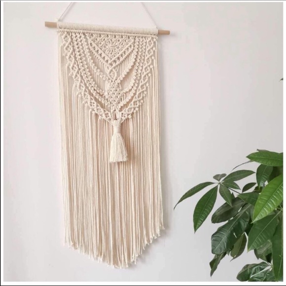 Macrame Wall Hanging Tapestry Boho New - Picture 7 of 8